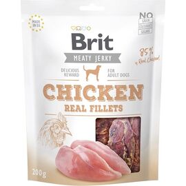 BRIT JERKY CHICKEN REAL FILLETS - CHICKEN - DOG SNACK - 200 G
