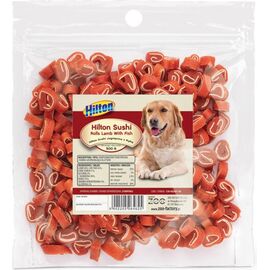HILTON SUSHI ROLLS LAMB WITH FISH - DOG TREAT - 500 G