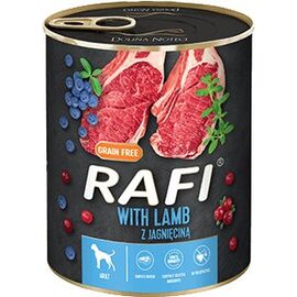 DOLINA NOTECI RAFI DOG WET FOOD WITH LAMB - 800G