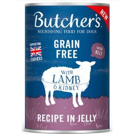 BUTCHER'S ORIGINAL RECIPE IN JELLY LAMB - WET DOG FOOD - 400G
