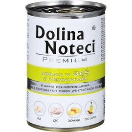 DOLINA NOTECI PREMIUM RICH IN GOOSE AND POTATOES - WET DOG FOOD - 400 G