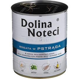 DOLINA NOTECI PREMIUM RICH IN TROUT - WET DOG FOOD - 800 G