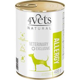 4VETS NATURAL ALLERGY LAMB DOG - WET DOG FOOD - 400 G