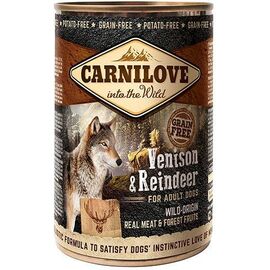 CARNILOVE INTO THE WILD VENISON&REINDEER - WET DOG FOOD - 400 G
