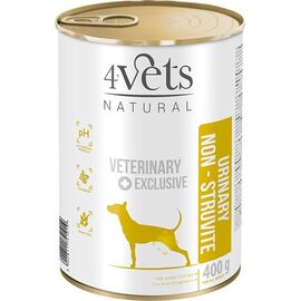 4VETS NATURAL URINARY NO STRUVIT DOG  - WET DOG FOOD - 400 G