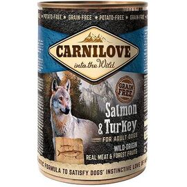 CARNILOVE INTO THE WILD SALMON&TURKEY - WET DOG FOOD - 400 G