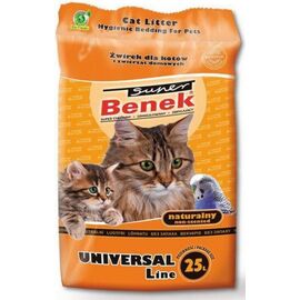 SUPER BENEK CERTECH SUPER BENEK UNIVERSAL NATURAL - CAT LITTER CLUMPING 25 L