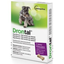 VETOQUINOL DRONTAL - WORMING TABLETS FOR DOGS