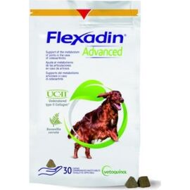 VETOQUINOL FLEXADIN ADVANCED- SNACKS FOR DOGS- 30 TABLETS
