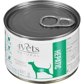 4VETS NATURAL HEPATIC DOG  - WET DOG FOOD - 185 G