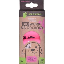 STARCH BAG - DOG POOP BAGS - 8 X 15
