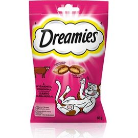 DREAMIES 4008429037948 CATS DRY FOOD 60 G ADULT BEEF