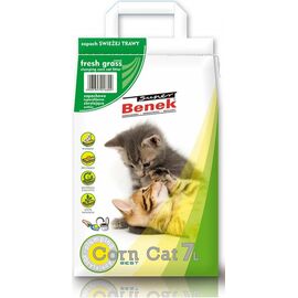 SUPER BENEK CERTECH SUPER BENEK CORN CAT FRESH GRASS - CORN CAT LITTER CLUMPING 7 L