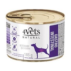 4VETS NATURAL GASTRO INTESTINAL DOG - WET DOG FOOD - 185 G