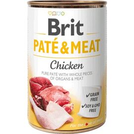 BRIT PATÉ & MEAT WITH CHICKEN - 400G
