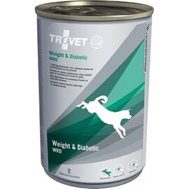 TROVET WEIGHT & DIABETIC WRD WITH CHICKEN - WET DOG FOOD - 400 G