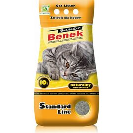 SUPER BENEK CERTECH SUPER BENEK STANDARD NATURAL - CAT LITTER CLUMPING 10 L