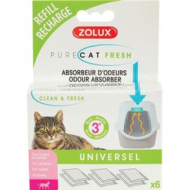 ZOLUX PURECAT FRESH ODOR ABSORBER CARTRIDGES