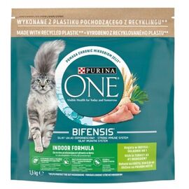 PURINA NESTLE PURINA ONE BIFENSIS INDOOR FORMULA - DRY CAT FOOD - 1,5 KG
