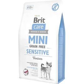 BRIT CARE GRAIN-FREE SENSITIVE VENISON DRY DOG FOOD - 2 KG