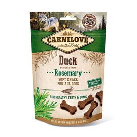 CARNILOVE SOFT DUCK+ROSEMARY DOG TREAT - 200 G