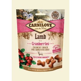 CARNILOVE FRESH CRUNCHY LAMB+CRANBERRY DOG TREAT - 200 G