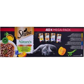SHEBA NATURE'S COLLECTION MIX - WET CAT FOOD - 40X85G