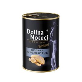 DOLINA NOTECI PREMIUM STERILISED RICH IN GUINEA FOWL - WET CAT FOOD - 400G