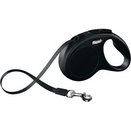 FLEXI NEW CLASSIC 5 M BLACK DOG RETRACTABLE LEAD