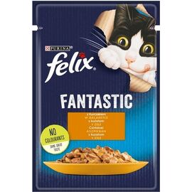 PURINA NESTLE FELIX FANTASTIC WITH CHICKEN IN JELLY - WET CAT FOOD - 85G