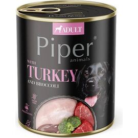 DOLINA NOTECI PIPER WITH TURKEY AND BROCCOLI  - WET DOG FOOD - 800G