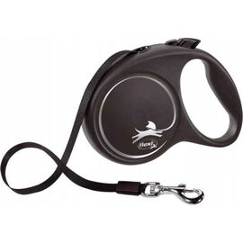 FLEXI BLACK DESIGN L 5 M DOG RETRACTABLE LEAD