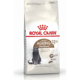 ROYAL CANIN SENIOR AGEING STERILISED 12+ CATS DRY FOOD 4 KG CORN, POULTRY, VEGETABLE