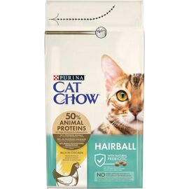 PURINA NESTLE PURINA CAT CHOW HAIRBALL CONTROLL CATS DRY FOOD 1.5 KG ADULT CHICKEN