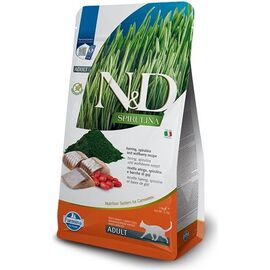 FARMINA N&D SPIRULINA HERRING - DRY CAT FOOD - 1.5 KG