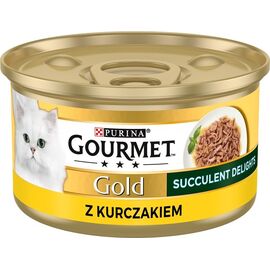 PURINA NESTLE PURINA GOURMET GOLD SUCCULENT DELIGHTS CHICKEN - WET CAT FOOD - 85G
