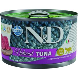 FARMINA N&D CAT NATURAL TUNA - WET CAT FOOD - 140 G