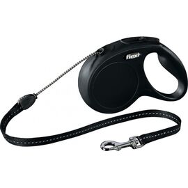 FLEXI NEW CLASSIC 5 M BLACK DOG RETRACTABLE LEAD
