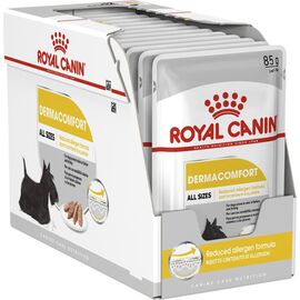 ROYAL CANIN DERMACOMFORT CARE WET DOG FOOD PÂTÉ 12X85 G
