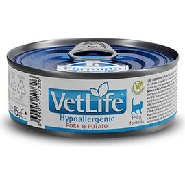 FARMINA VET LIFE HYPOALLERGENIC PORK & POTATO - WET CAT FOOD - 85 G
