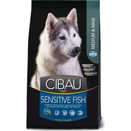 FARMINA CIBAU SENSITIVE FISH MEDIUM/MAXI 12KG + 2KG