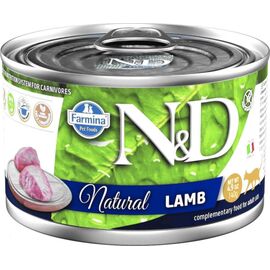 FARMINA N&D CAT NATURAL LAMB- WET CAT FOOD - 140 G