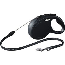 FLEXI NEW CLASSIC 8 M BLACK DOG RETRACTABLE LEAD