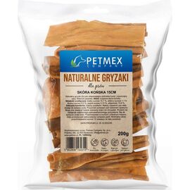 PETMEX SKÓRA KOŃSKA 15CM - PRZYSMAK DLA PSA - 200G