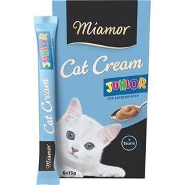 MIAMOR CAT CREAM JUNIOR - CAT TREATS - 6 X 15G