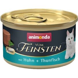 ANIMONDA VOM FEINSTEN MOUSSE CHICKEN AND TUNA - WET CAT FOOD - 85 G
