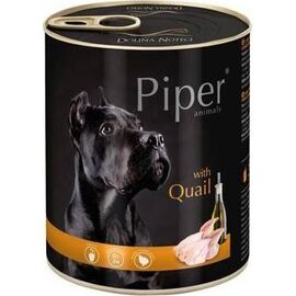 DOLINA NOTECI PIPER ANIMALS WITH QUAIL - WET DOG FOOD - 800G