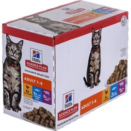 HILL'S FELINE ADULT MULTIPACK CLASSIC - SASZETKA 12X85G