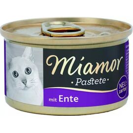 MIAMOR PASZTET KACZKA 85G DLA KOTA
