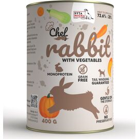 SYTA MICHA CHEF RABBIT WITH VEGETABLES - WET DOG FOOD - 400 G